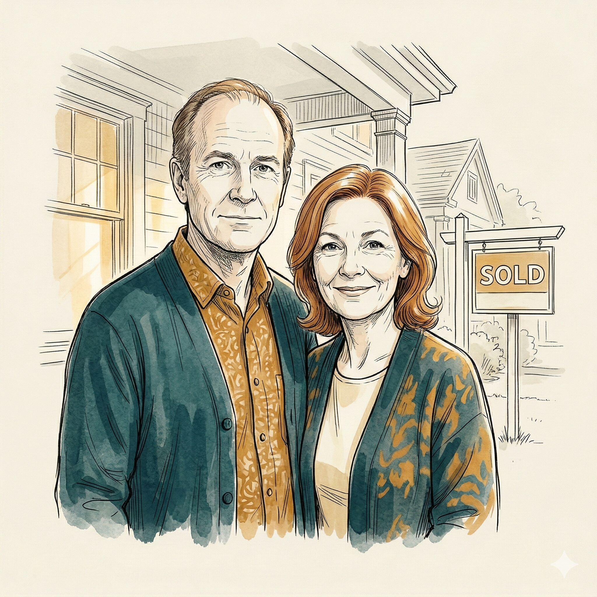 Portrait of Robert and Susan T.